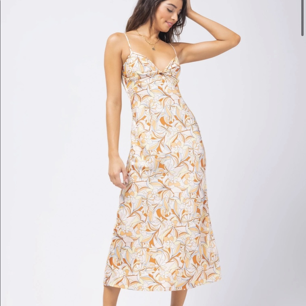 L*Space Printed Joana MIDI Dress